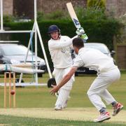 Stamford Bridge batsman Ryan Gibson, who saw his side over the line at Clifton Alliance. Picture: David Harrison