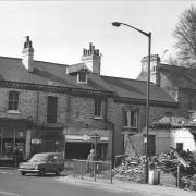 Demolition work on the corner of Scarcroft Road in 1974. Picture: York Press