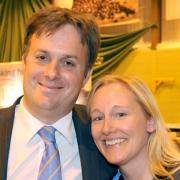 York Outer seat's winning Conservative candidate Julian Sturdy and his wife Victoria