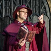 The Magic Hatter, aka The Wizard of York, aka Dan Wood. Picture: Alan Milner