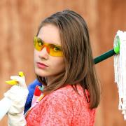 Women can't get enough of cleaning, with tips widely shared on social media. Picture: Pixabay