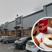 Three Lakes retail park in Selby is opening a Tim Hortons next month Pictures: Google Street View and Tim Hortons UK