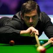 Reigning world champion Ronnie O'Sullivan in action during the Cazoo UK Championship at the York Barbican. Picture: Tim Goode/PA Wire