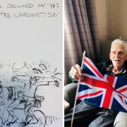 Brian Kesteven, of Ebor Court, York, has been sharing the story of how he cycled over 100 miles to see the coronation of Queen Elizabeth II