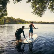 From Dexters Surf Shop to Fluid Concept Surf School and Shop, there are many places to choose when it comes to paddleboarding in North Yorkshire