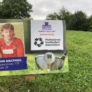 Former York City and Sunderland defender John MacPhail was remembered at the event.