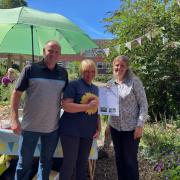 Paula Smith and Rachael Maskell at the first city-wide York allotments awards