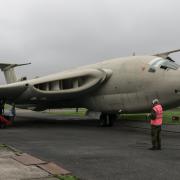 The Handley Page Victor, named 'Lust Lindy'