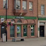Lloyds Bank in Market Place, Selby