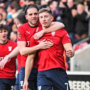 York City celebrated the New Year with a 2-0 win over Gateshead.
