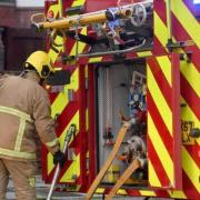 A fire has been started deliberately in Westfield in Acomb in York