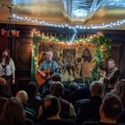 White Sail perform at Navigators Art and Performance's folk event earlier this month at the Black Swan
