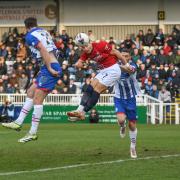 York City collapsed to a 2-1 defeat to Hartlepool United.