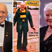 Readers have been nominating who deserves a statue in York. From left - Harry Gration, Mad Albert, and Judi Dench