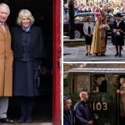 King Charles on visits to Malton, York and Pickering in 2023