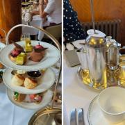 The afternoon tea at Bettys in York offers a 'dusting of nostalgia'
