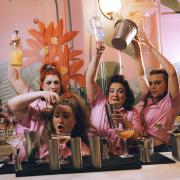 Sophie Bullivant, Abi Carter, Holly Smith and Laura Castle in Rowntree Players' Shakers