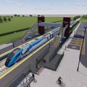 Proposed Appearance Of Haxby Station. Picture: Network Rail
