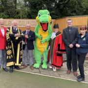 The Lord Mayor of York and his civic party visited Pike Hills Golf Course to promote his upcoming charity golf day