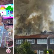 The heroic actions of Olivia Lee Patterson, six, helped bring her family to safety after a fire ripped through their home in Riccall, near Selby