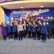 The opening of the new B&M in Abbey Walk, Selby