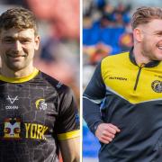 Jimmy Keinhorst and Liam Harris are back in contention for York Knights against Bradford Bulls.