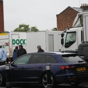 Film crews have arrived in Union Terrace coach park as York prepares to be turned into the set of a new drama