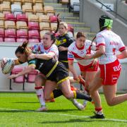 Carrie Roberts came back to haunt her former club as York Valkyrie began their BWSL title defence with a 20-16 win against St Helens.