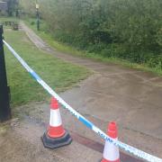 RIVERSIDE walk between Norton and Malton is cordoned off this morning following an incident overnight (