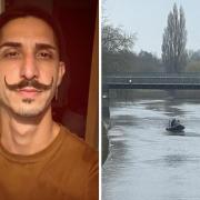 Police searching the River Ouse in York in March for missing Seth Martin