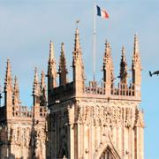 Flypast over the Minster in Honour of the French Air Veterans visit to York