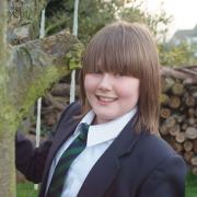 Georgia Watkinson, a pupil at Brayton High School who will carry the Olympic torch on June 20