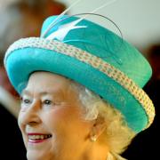 The Queen smiles during her tour of the Yorkshire Museum