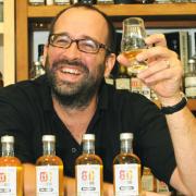 The Whisky Lounge founder Eddie Ludlow who has created the York 800 Whisky for the York 800 Whisky Festival 2012 in October. The whisky will make its debut on Wednesday at the Hotel Du Vin
