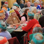People enjoying the festivities at last year’s Christmas Cheer event