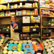 Project leader Nicky Gladstone in the Carecent store room