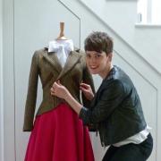 North Yorkshire fashion designer Charlotte Hazell, who runs label Charlotte Lucy from her home in Norton, near Malton