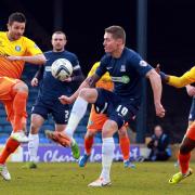 Southend striker Barry Corr, above centre, is the man in form heading into the Sky Bet League Two play-offs