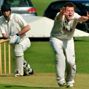 IN VAIN: York bowler Chris Burn, whose haul of 4-20 was not enough to prevent his side losing to Yapham on the last ball of the Foss Evening League division one match