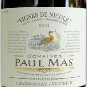 Paul Mas Vignes de Nicole Chardonnay-Viognier 2013