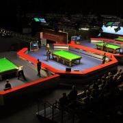 Uk Snooker Championship at York Barbican.