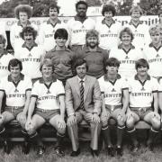 York City’s 1981/1982 squad, including a young John Byrne, second from right on the middle row