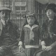 Belgian refugees the van Moorter family, who were housed in York