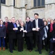 York Liberal Democrats launch their election manifesto outside York Minster