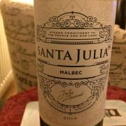 Santa Julia 2016 Malbec, available from Sainsbury's
