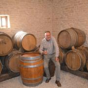 Jean-Yves Deschamps, a vintner at the Cave Henry de Vezelay winery in Burgundy