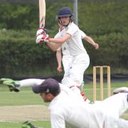 RUN OUT: Dunnington's Harrison Mussell, who was run out for 26 as Dunnington Academy were unable to end Bubwith's winning start to the Foss Evening League division one season