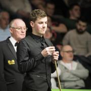 Amateur James Cahill produced the shock of the Betway UK Championship so far as he knocked out world number one Mark Selby in the first round. Picture: Ian Parker