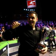 Ronnie O'Sullivan with the trophy after winning the Betway UK Championship at The York Barbican. PRESS ASSOCIATION Photo. Picture date: Sunday December 9, 2018. Photo credit should read: Richard Sellers/PA Wire
