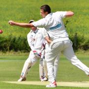 ON THE HUNT: York’s Chris Hunter took three wickets in his team’s Foss Evening League division two triumph against Bishop Wilton. His haul was matched by team-mate Matthew Scurry